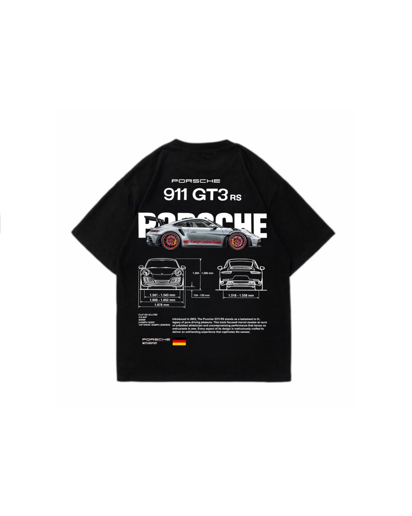 PORSCHE 930 GRAPHIC DROP S
