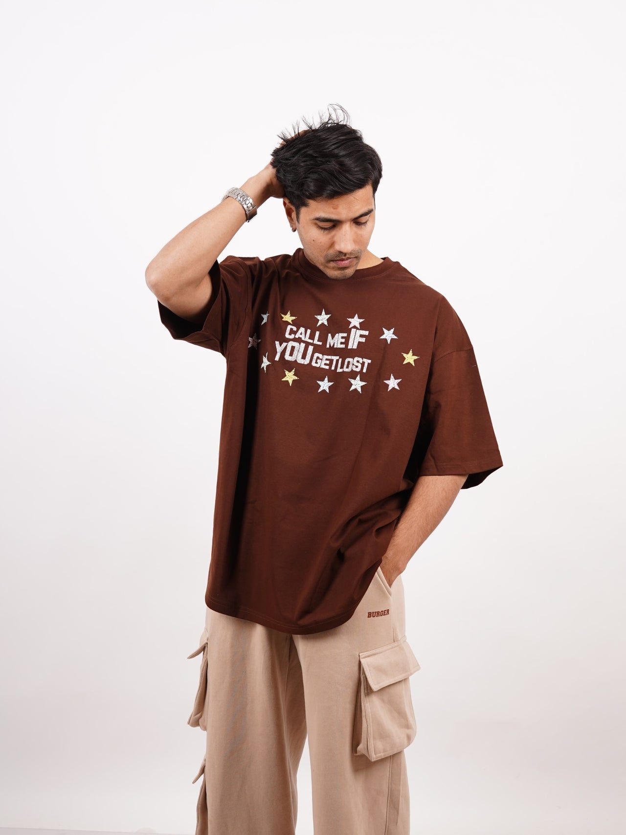 Call Me If You Get Lost – Drop Shoulder Tee (Men)