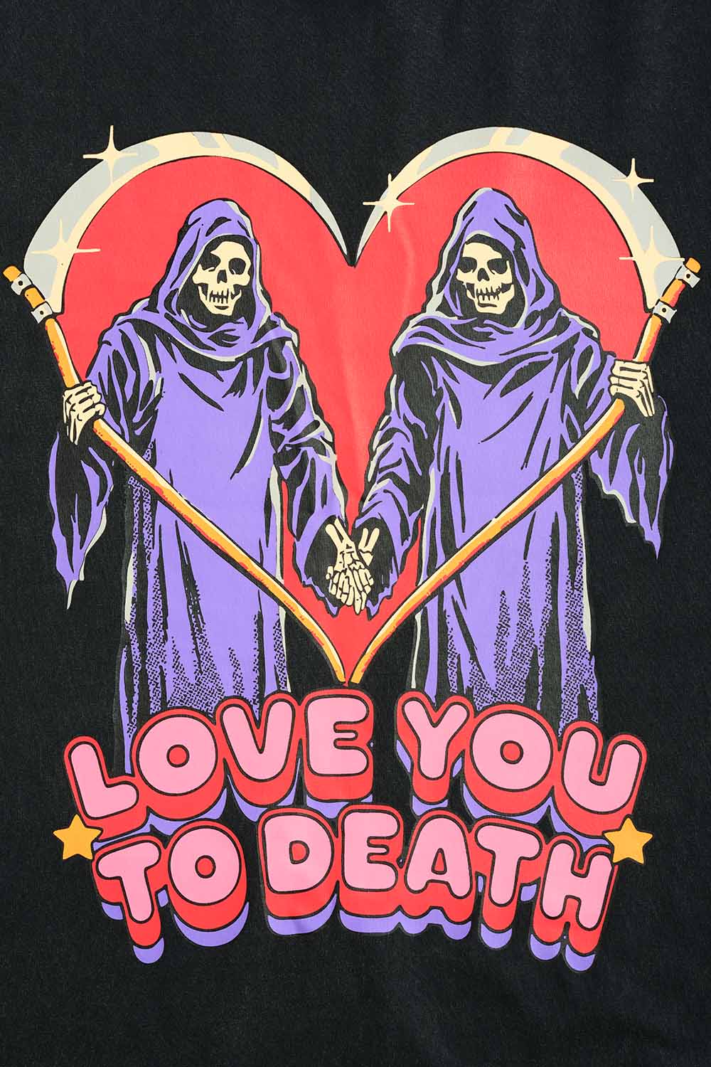Love You To Death Oversized T-Shirt (Unisex)