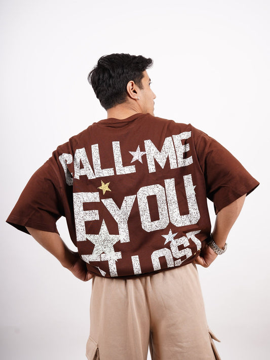 Call Me If You Get Lost – Drop Shoulder Tee (Men)