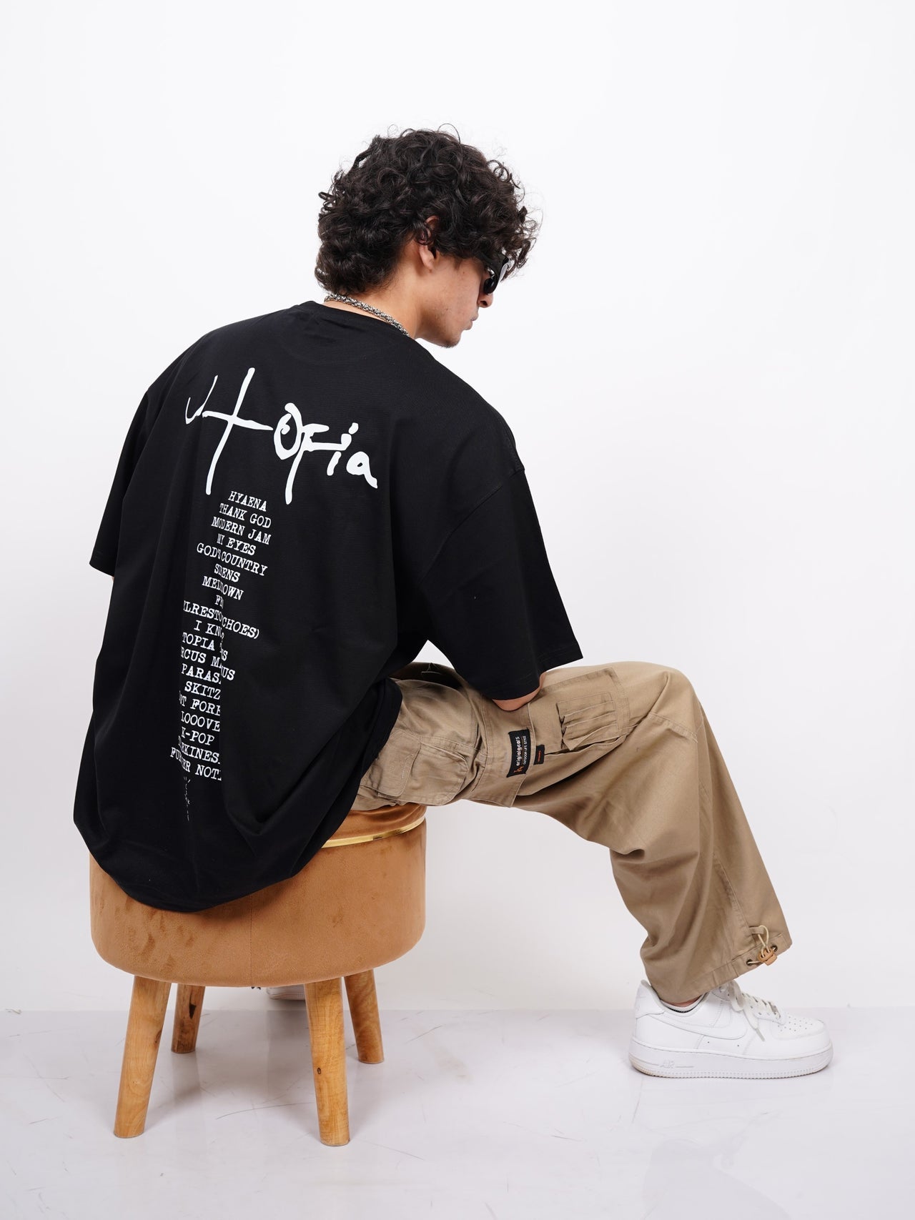 The Utopia Album – Drop Shoulder Tee (Unisex)