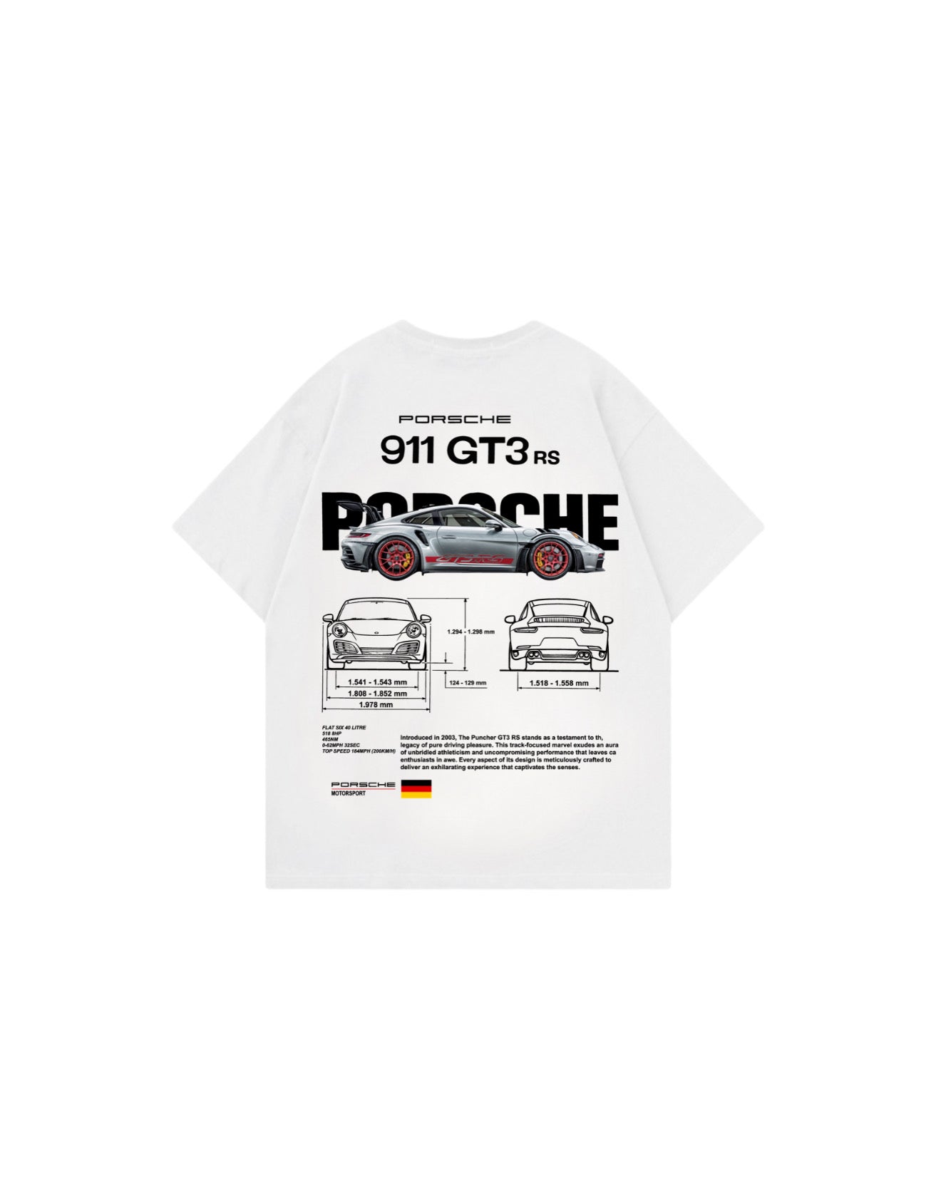 PORSCHE 930 GRAPHIC DROP S