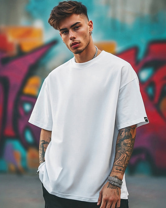PLAIN DROP TEE